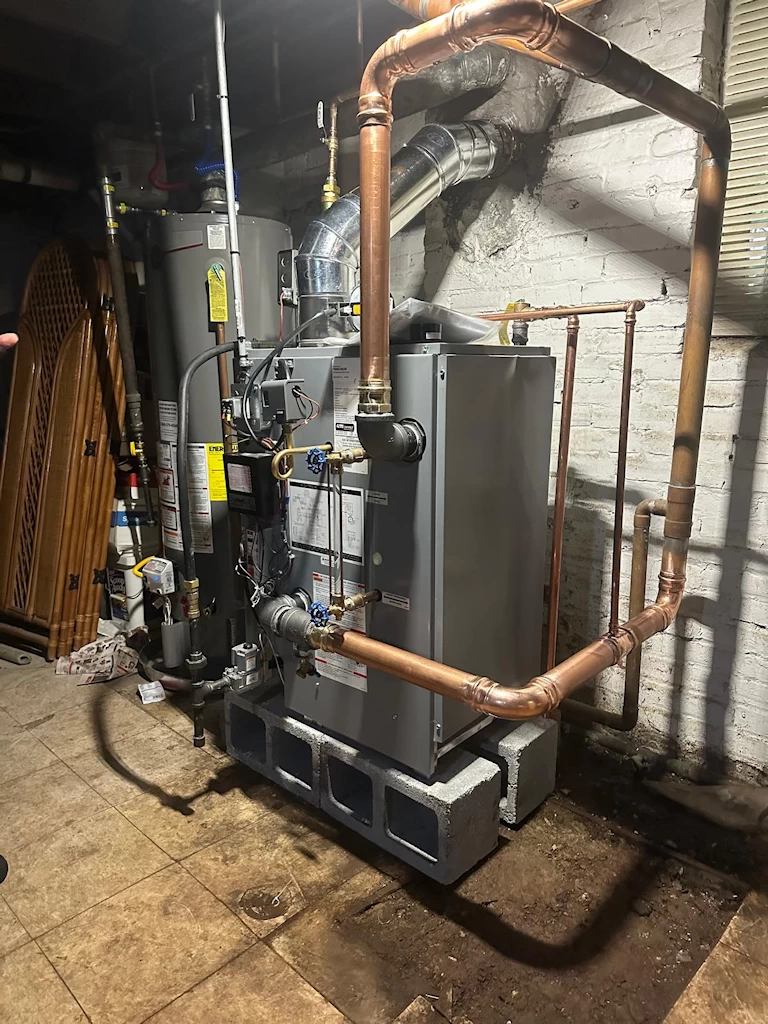 Water heater and heating system installation in Maryland